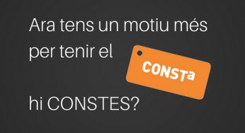 El Segell Consta ja es requereix a licitacions