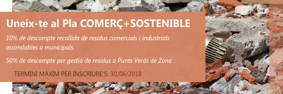 Descomptes Pla de comerç sostenible