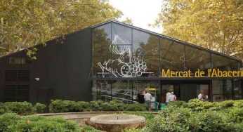 Una carpa prefabricada pel Mercat Provisional de l’Abaceria
