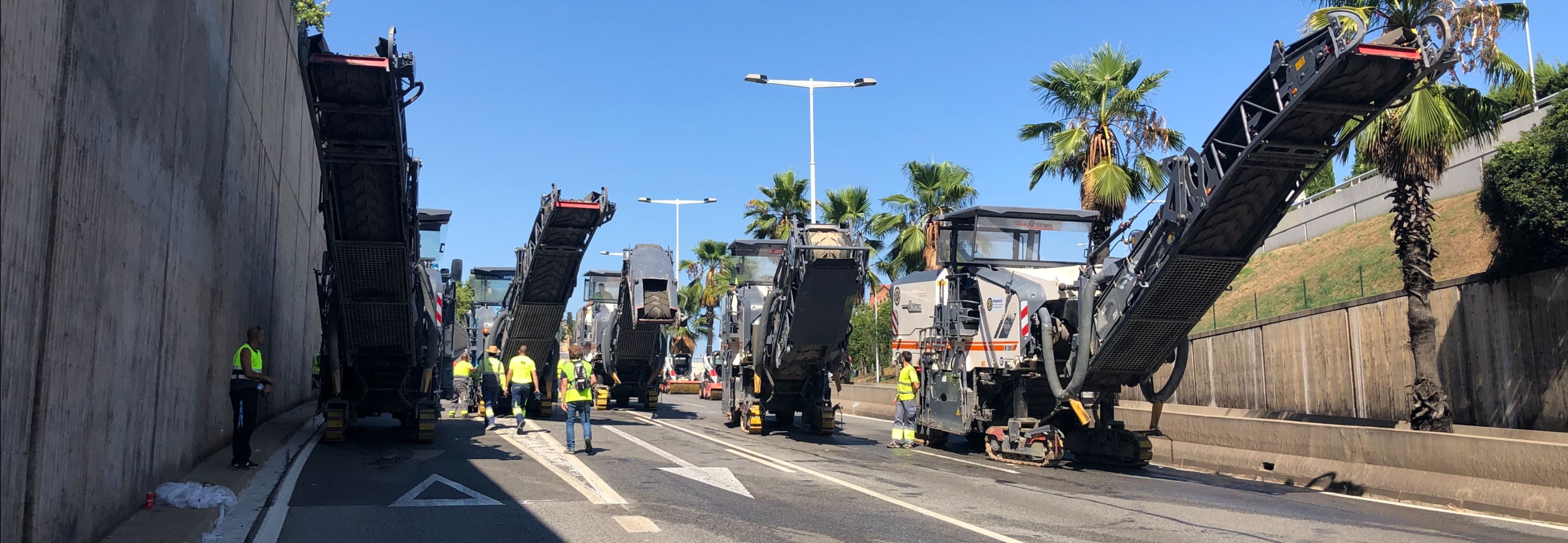 Mantenimiento en las Rondas de Barcelona